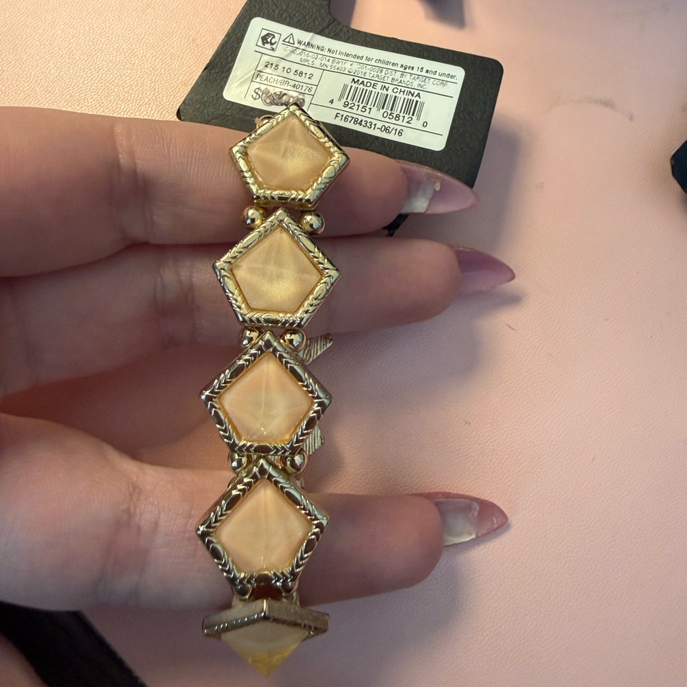 NWT Yellow and Gold Bracelet